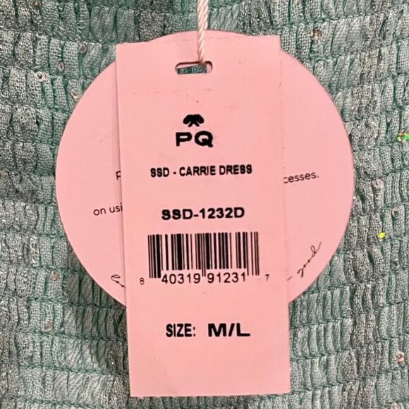 PQ Swim's Carrie Dress M/L - NEW WITH TAGS - Picture 4 of 6